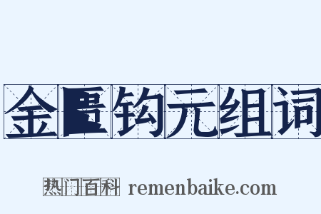 金匮钩元组词是什么意思的图片